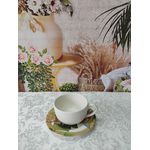 Xícara de Chá com Pires Hortênsia