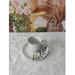 Xícara de Café com Pires Bio Passerina