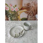 Xícara de Café com Pires Bio Passerina