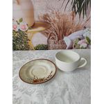Xícara de Chá com Pires Aquarelle Adele (Copa)