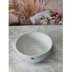 Bowl Branco com Poá Coração Colorido com Alça 167-1039 P