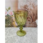 Taça de Vidro Best Kaza Diamante Verde 340 ml