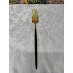 Garfo Inox para Mesa Ópera Champanhe Preto 22 cm 1841