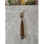Garfo para Mesa Cutlery Set cabo Marrom