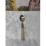 Colher de Sobremesa Gamma com cabo Bege