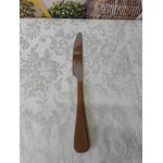 Faca p/ Mesa de Aço Inox c/ Cabo em Plástico Amadeirado Milão 24cm 71828