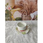 Xícara de Café com Pires Follow the Bunny