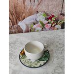 Xícara de Café com Pires Campestre