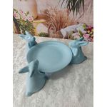 Boleira G com 3 Coelhos Azul BB 2511