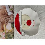 Boleira com pé Rosto Papai Noel