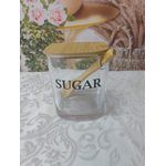 açucareiro com Tampa e Colher de Bambú 21315