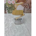 açucareiro com Tampa e Colher de Bambú 21315