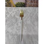 Garfo Inox para Mesa Ópera Champanhe Branco 22 cm