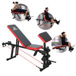 Banco Banqueta de Exercícios Supino Livre Regulável Musculação 7x1 - Consport