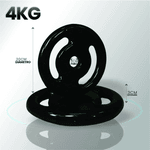 Anilha Emborrachada - 4kg