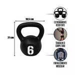Kettlebell Pintado - 6kg