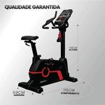 Bicicleta Vertical Profissional Ergométrica V-3000 - Consport