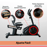 Bicicleta Ergométrica Horizontal H-2000 – Consport