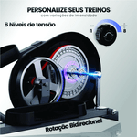 Elíptico E-1000 Preto - Consport