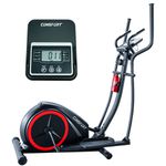 Elíptico E-2000 Consport – Cardio Silencioso com 16 Níveis de Resistência e Painel Digital