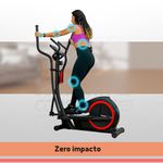 Elíptico E-2000 Consport – Cardio Silencioso com 16 Níveis de Resistência e Painel Digital