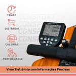 Simulador de Remo Água Profissional 2.0 Novo - Consport