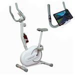 Bicicleta Vertical V-1000 Connect - Branca - Consport