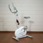 Bicicleta Vertical V-1000 Connect - Branca - Consport