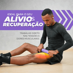 Bastão de Massagem e Liberação Miofascial - Consport Roxo 