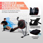 Simulador Air Remo Consport - Treino Funcional e Cardio Indoor