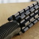 Bastão de Massagem e Liberação Miofascial Grande - Naturalfitness Preto 