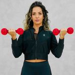 Par de Halter Emborrachado - 7kg