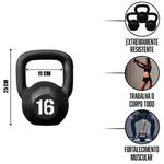 Kettlebell Pintado - 16kg
