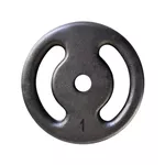 Anilha de Ferro Fundido Vazada 2kg - Naturalfitness 