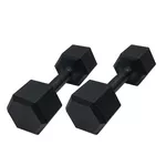 Par de Dumbbell Sextavado Pintado - 10kg