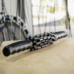 Bastão de Massagem e Liberação Miofascial Pequeno - Naturalfitness Preto 