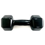 Par de Dumbbell Sextavado Emborrachado - 4kg
