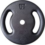 Anilha de Ferro Pintada Vazada - 10kg