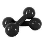 Par de Halter Emborrachado - 5kg