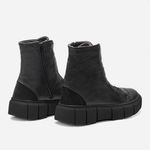 Bota Karen couro legítimo Preta