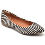 Sapatilha Yara em coro legítimo Zebra