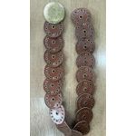 Cinto Boho chic Caramelo