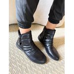 Bota Feminina Mary Soft Cano Curto Preta