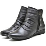 Bota Feminina Mary Soft Cano Curto Preta