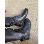 Bota Erika em couro legitimo Preta