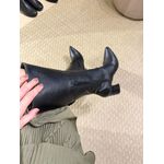 Bota Inaê Preta em Couro legítimo