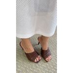 Tamanco Eugênia Marrom 