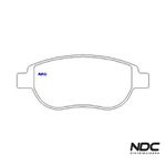 Pastilha Freio Citroen Xsara Picasso 2.0 16V 00/Peugeot 207