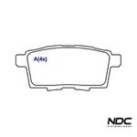 Pastilha Freio Edge 3.5L V6 08/10 - Mazda Cx-7 Mzr Disi