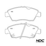 Pastilha Freio Civic 1.6I 16V 05/-1.6I 16V Vti 91/97-1.5I